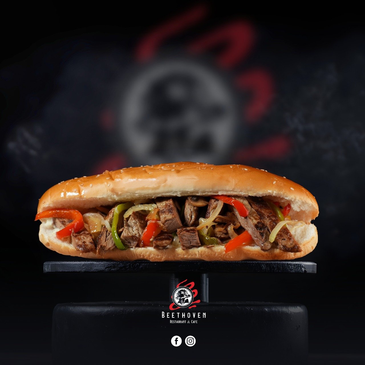 سندويش فاهيتا لحم